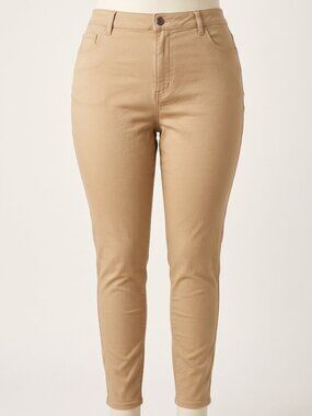 NWT Aeropostale High Rise Curvy Jegging in Tan / Khaki – Size 18L (18 Long)